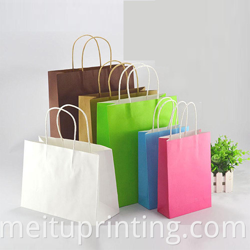 Colourful Paper Bags